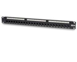 24-Port Cat6 Patch Panel – 1U Rack Mount